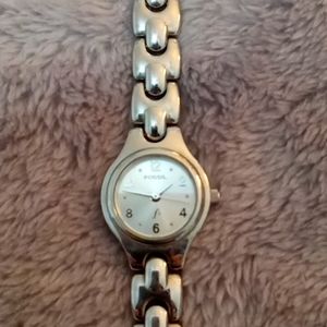 Silver  Watch